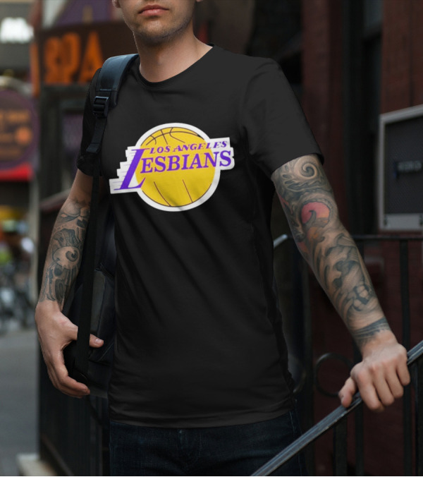 Los Angeles Lesbians Basketball T-Shirt