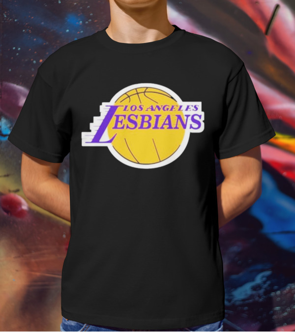 Los Angeles Lesbians Basketball T-Shirt