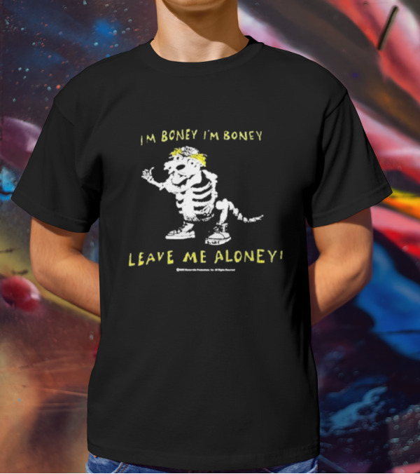 I'm Boney I'm Boney Leave Me Aloney Nickelodeon Productions Rugrats Character T-Shirt
