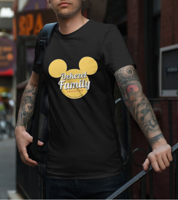 Dekezel Family Disneyland Resort Vacation Mickey Mouse T-Shirt
