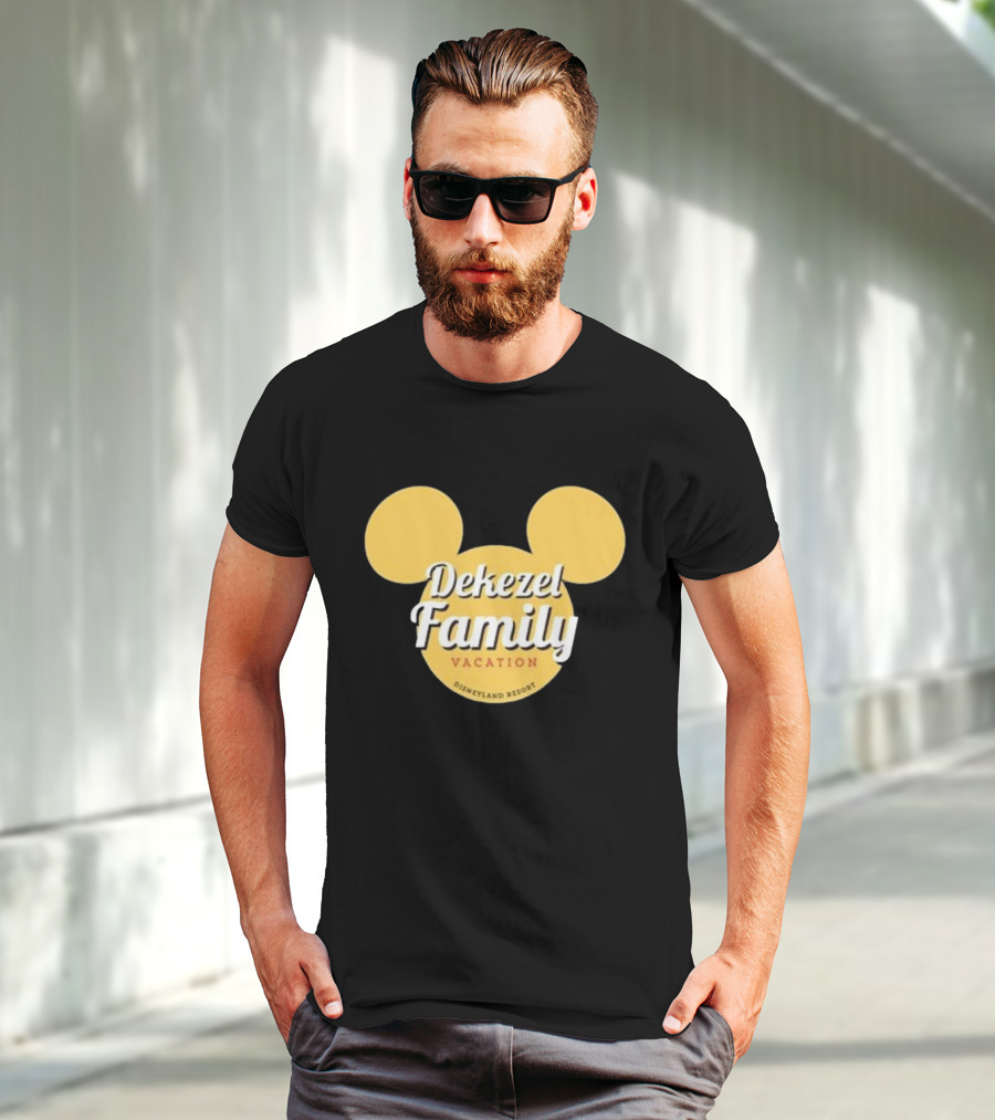 Dekezel Family Disneyland Resort Vacation Mickey Mouse T-Shirt