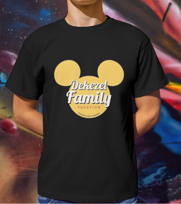 Dekezel Family Disneyland Resort Vacation Mickey Mouse T-Shirt