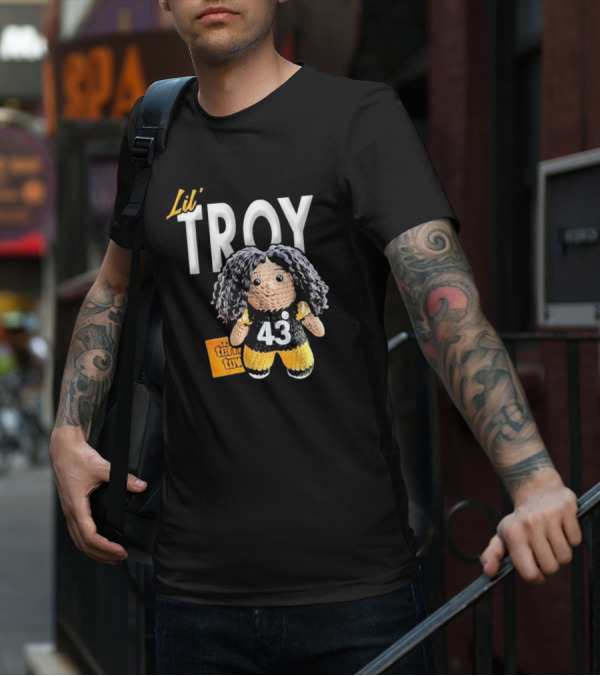 Lil’ Troy 43 Pittsburgh Steelers Terrible Towel T-Shirt