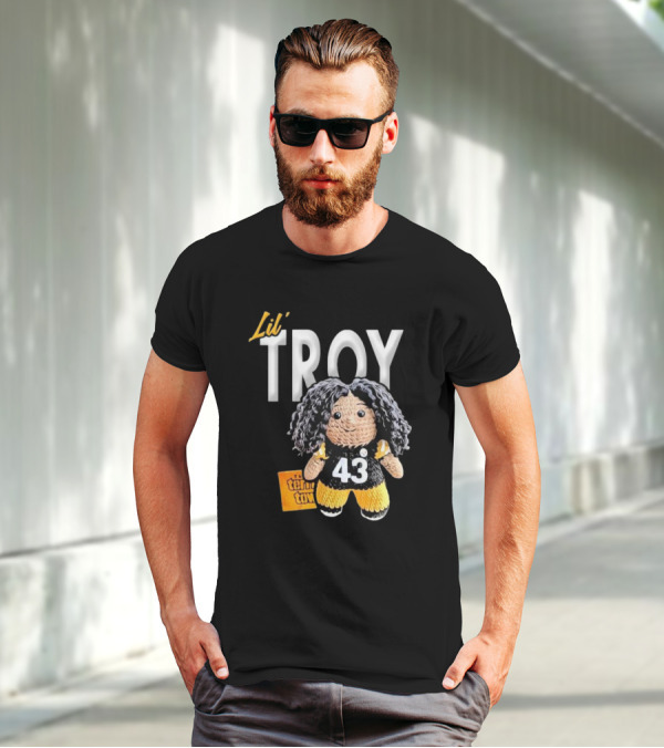 Lil’ Troy 43 Pittsburgh Steelers Terrible Towel T-Shirt