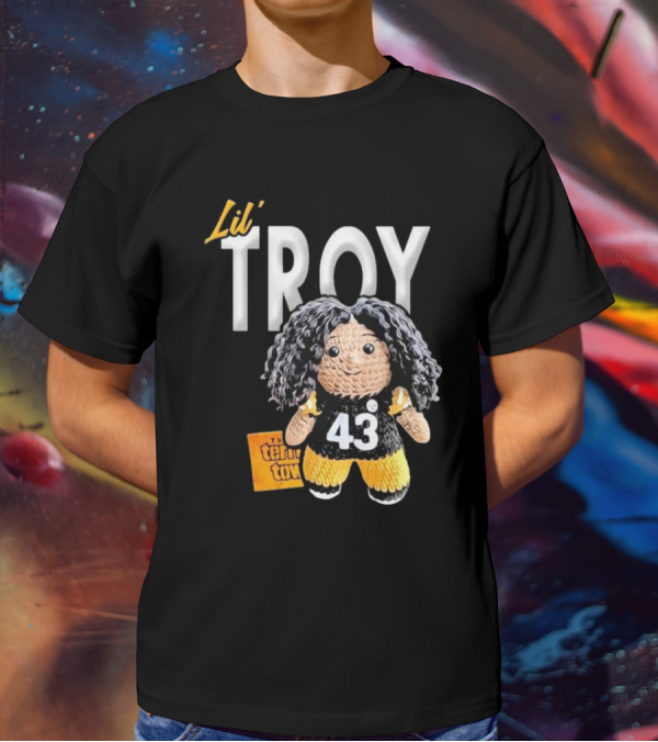 Lil’ Troy 43 Pittsburgh Steelers Terrible Towel T-Shirt