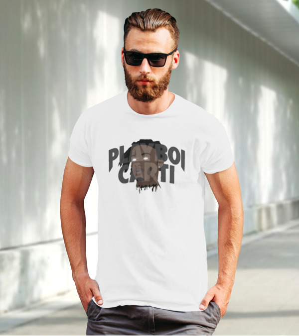 Playboi Carti Glow Eyes Portrait Dark T-Shirt