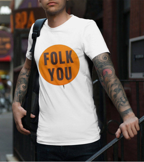 Weird Walk X Tsptr Folk You Badge T-Shirt