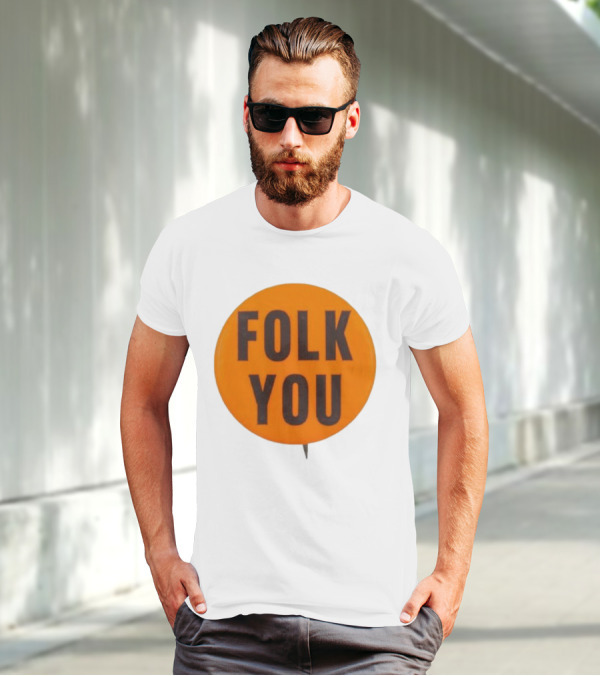 Weird Walk X Tsptr Folk You Badge T-Shirt