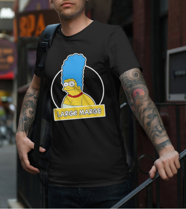 Large Marge Cartoon Character Design Justin Danger Nunley T-Shirt
