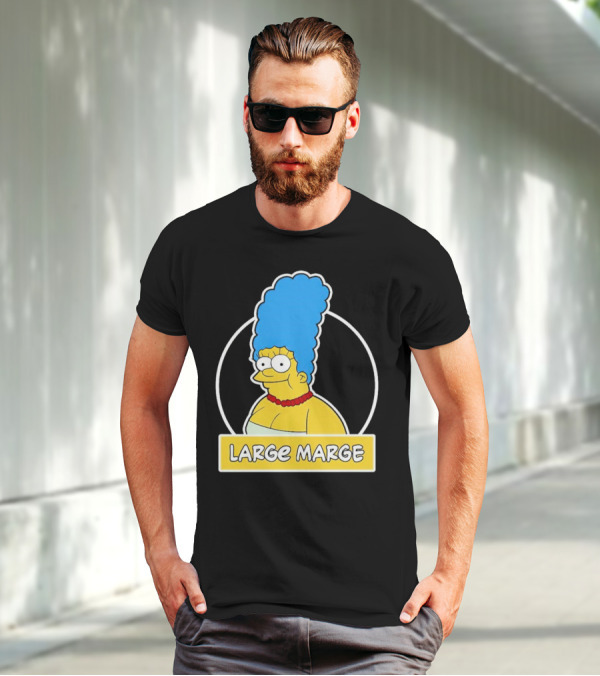 Large Marge Cartoon Character Design Justin Danger Nunley T-Shirt