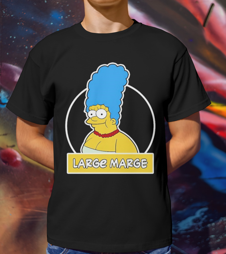 Large Marge Cartoon Character Design Justin Danger Nunley T-Shirt