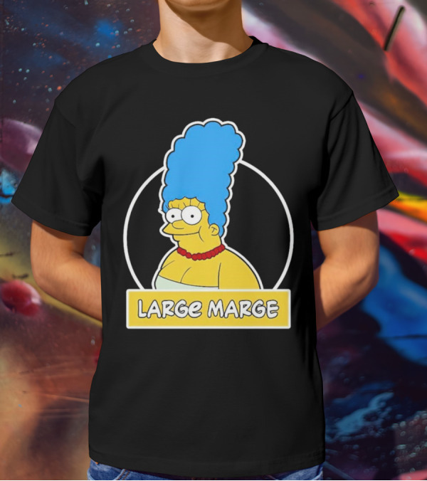 Large Marge Cartoon Character Design Justin Danger Nunley T-Shirt