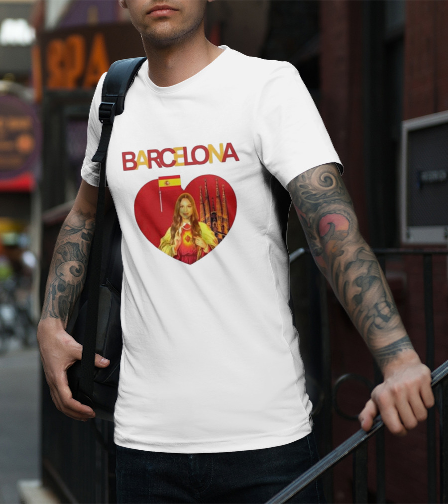 Barcelona Olivia Rodrigo Jesus Spain Iconic T-Shirt