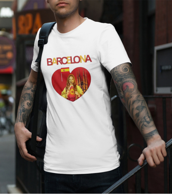 Barcelona Olivia Rodrigo Jesus Spain Iconic T-Shirt
