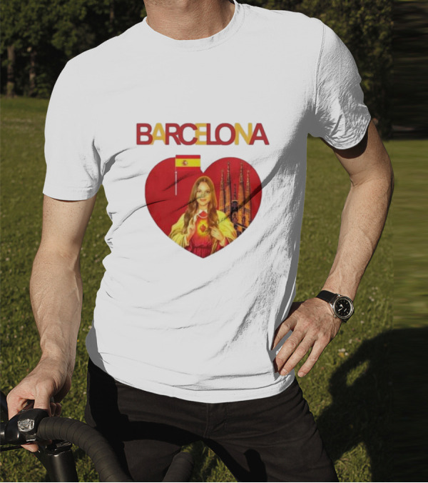 Barcelona Olivia Rodrigo Jesus Spain Iconic T-Shirt