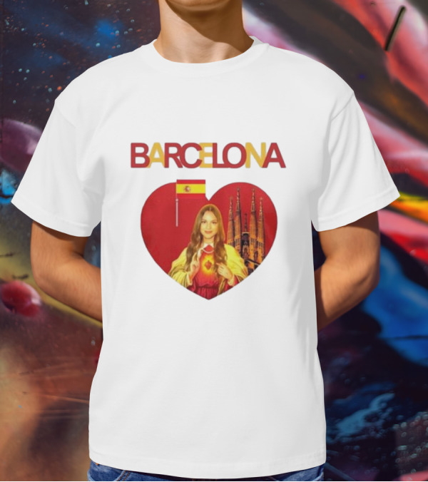 Barcelona Olivia Rodrigo Jesus Spain Iconic T-Shirt
