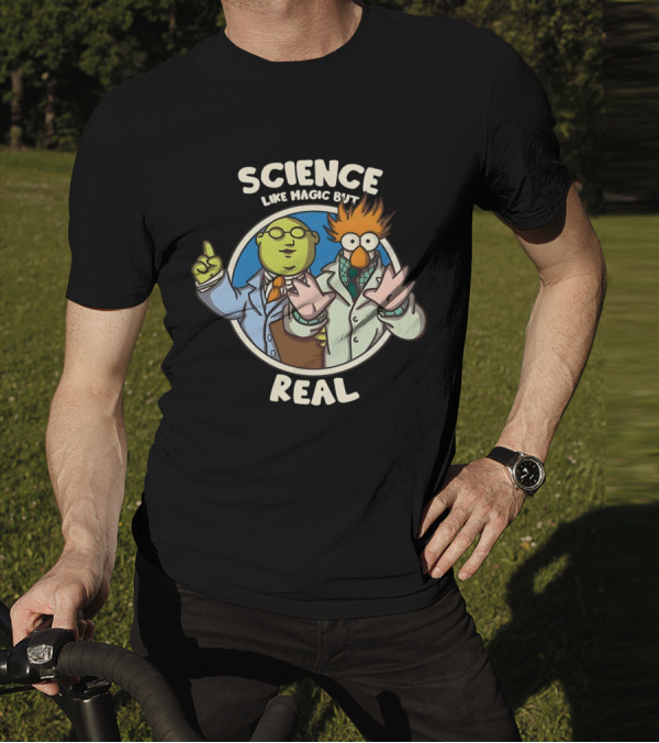Dr. Bunsen Honeydew And Beaker Science Like Magic But Real T-Shirt