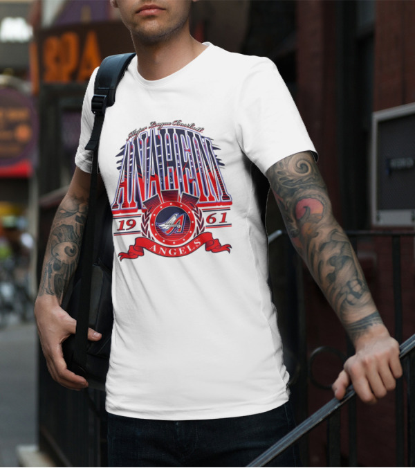 Major League Baseball Anaheim Angels 1961 T-Shirt