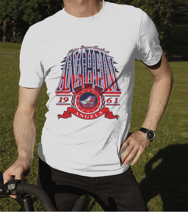 Major League Baseball Anaheim Angels 1961 T-Shirt