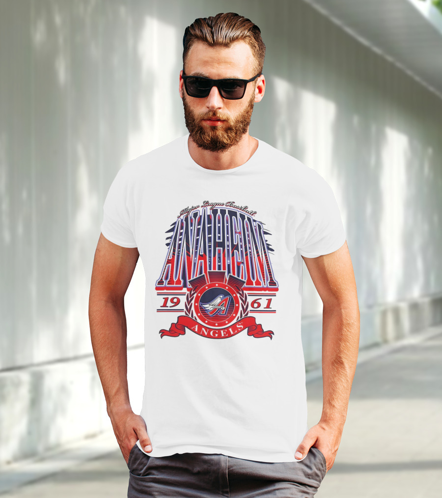 Major League Baseball Anaheim Angels 1961 T-Shirt