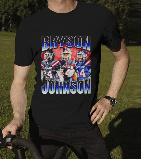 Bryson Johnson Lamar 44 Football Vintage T-Shirt