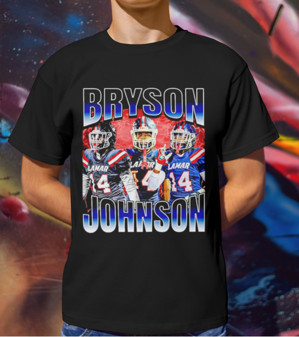 Bryson Johnson Lamar 44 Football Vintage T-Shirt