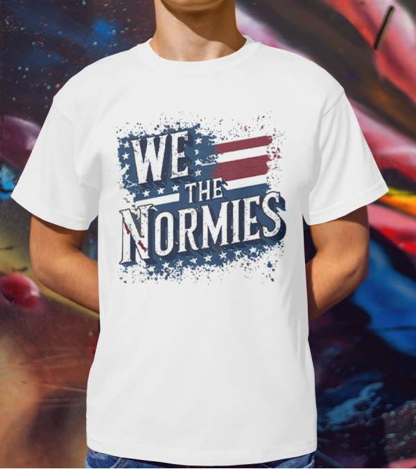 We The Normies American Flag T-Shirt
