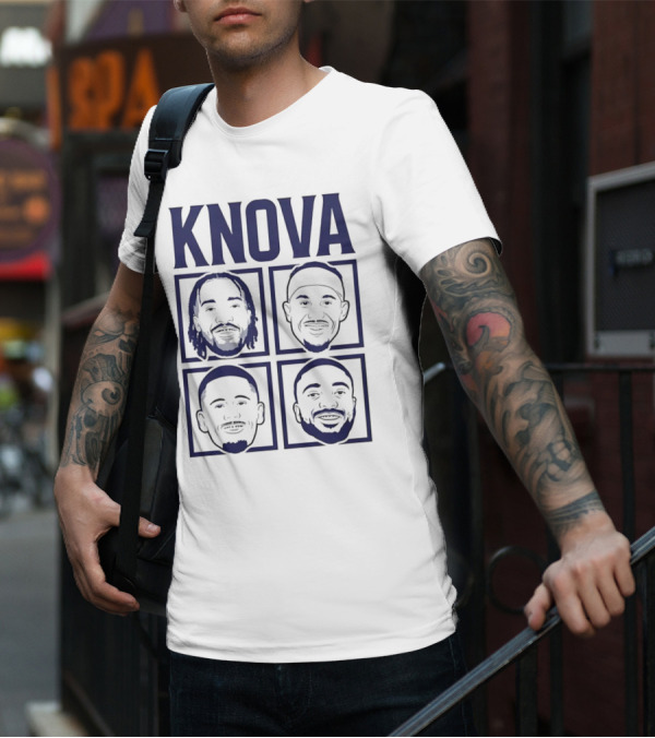Big 4 Knova New York Knicks Quartet T-Shirt