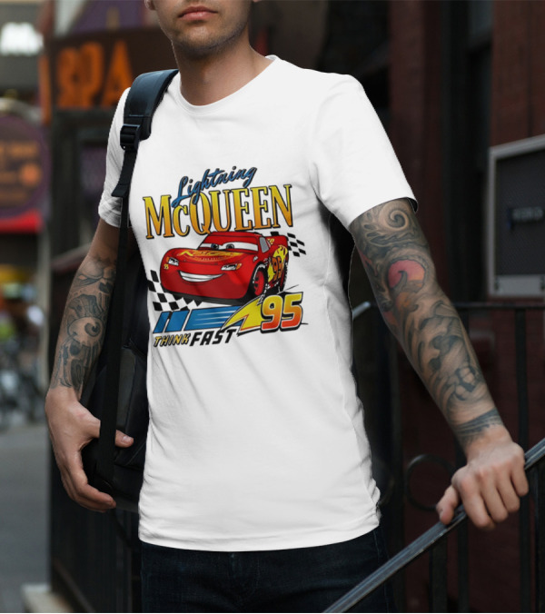 Lightning McQueen 95 Think Fast Racing Adventure T-Shirt
