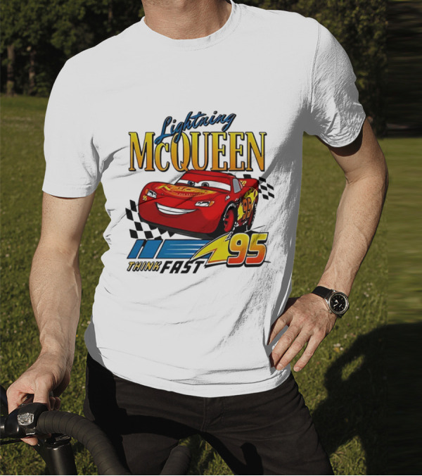 Lightning McQueen 95 Think Fast Racing Adventure T-Shirt