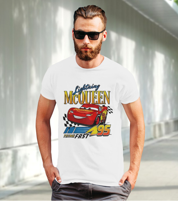 Lightning McQueen 95 Think Fast Racing Adventure T-Shirt
