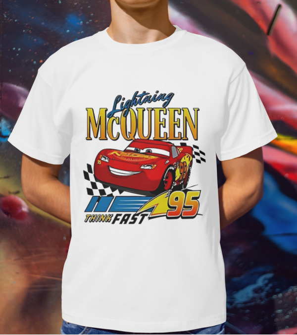 Lightning McQueen 95 Think Fast Racing Adventure T-Shirt
