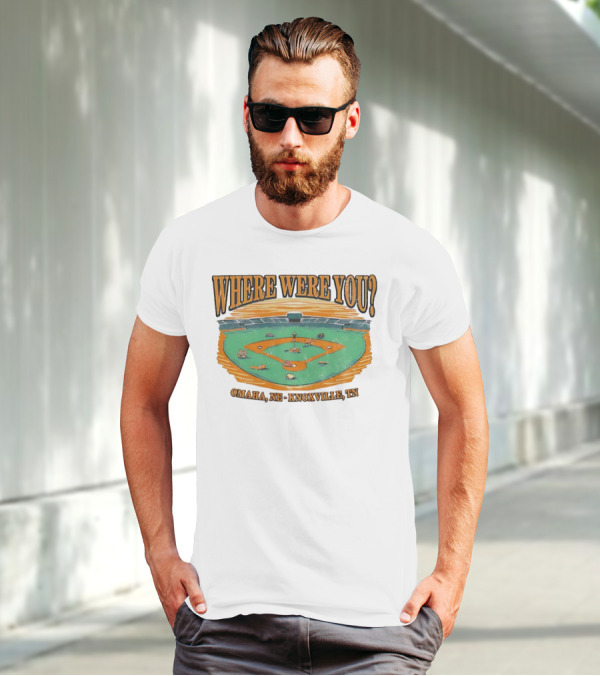 WHERE WERE YOU? Omaha, NE - Knoxville, TN T-Shirt