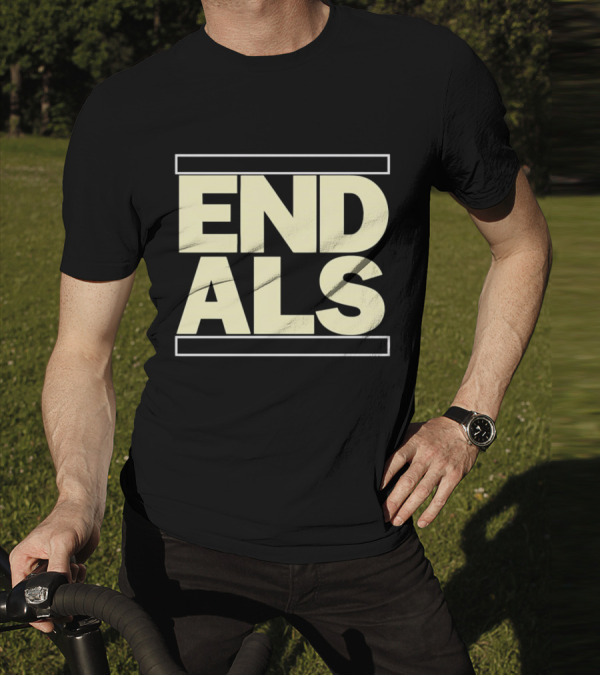 END ALS Torey Lovullo Wearing Awareness Campaign T-Shirt