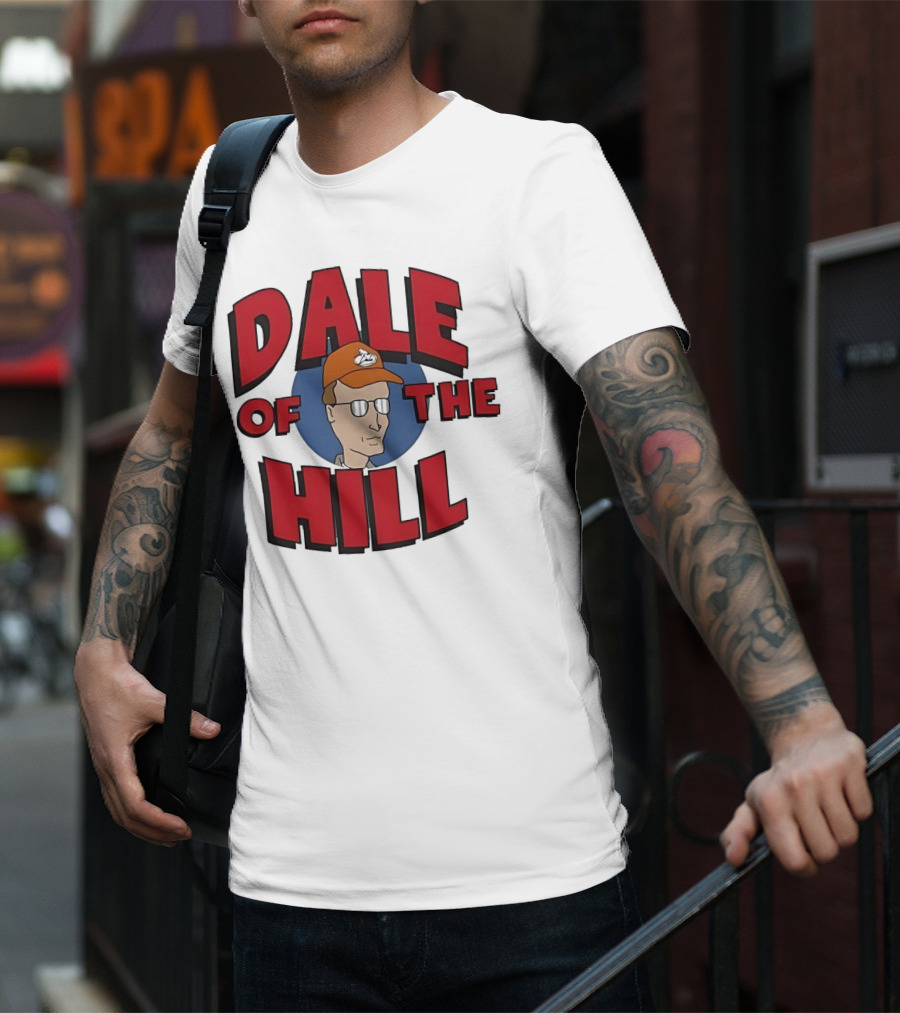 Dale Gribble Dale Of The Hill Cartoon Graphics T-Shirt