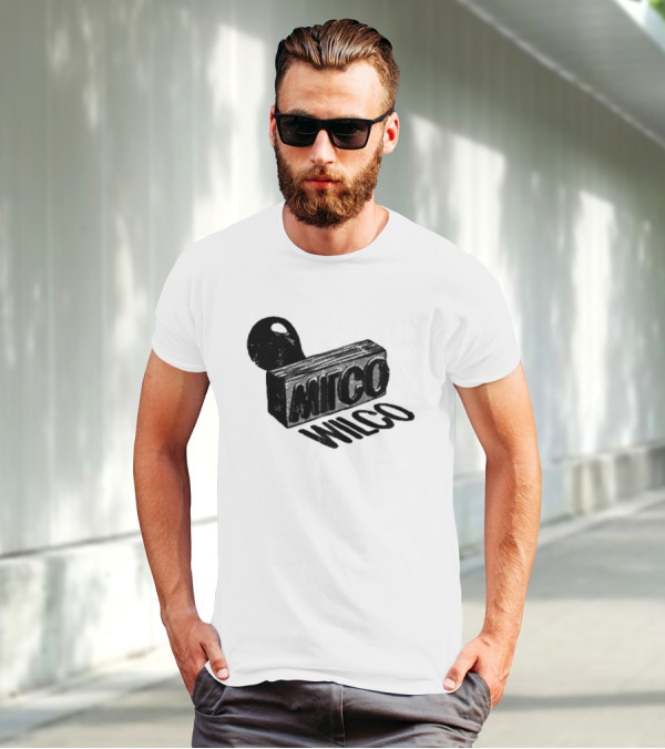 Wilco Band Logo Stamp Block T-Shirt