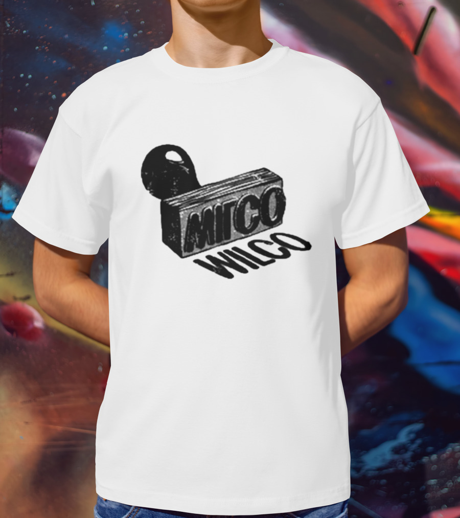 Wilco Band Logo Stamp Block T-Shirt