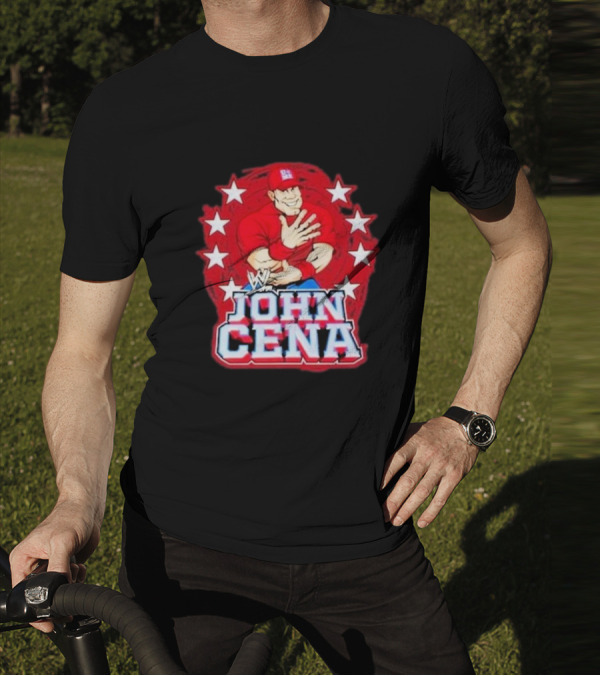 WWE John Cena Cartoon Stars T-Shirt