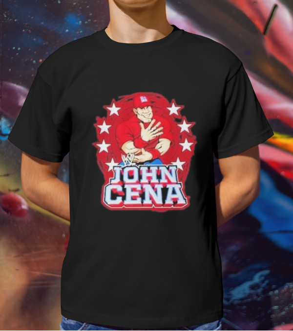 WWE John Cena Cartoon Stars T-Shirt