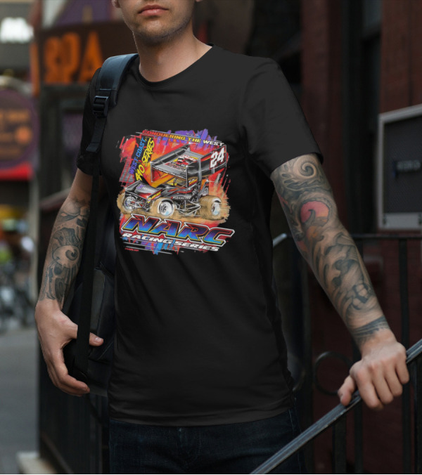 Conquering The West Coast 410 Series NARC Racing Series 24 T-Shirt