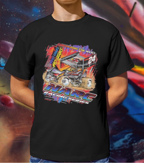 Conquering The West Coast 410 Series NARC Racing Series 24 T-Shirt