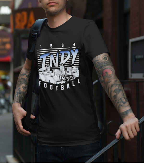 1984 Indy Football Skyline T-Shirt