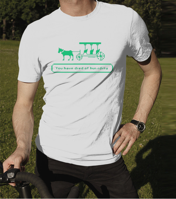 Louisiana Trail You Have Died Of Humidity Retro Wagon Image T-Shirt