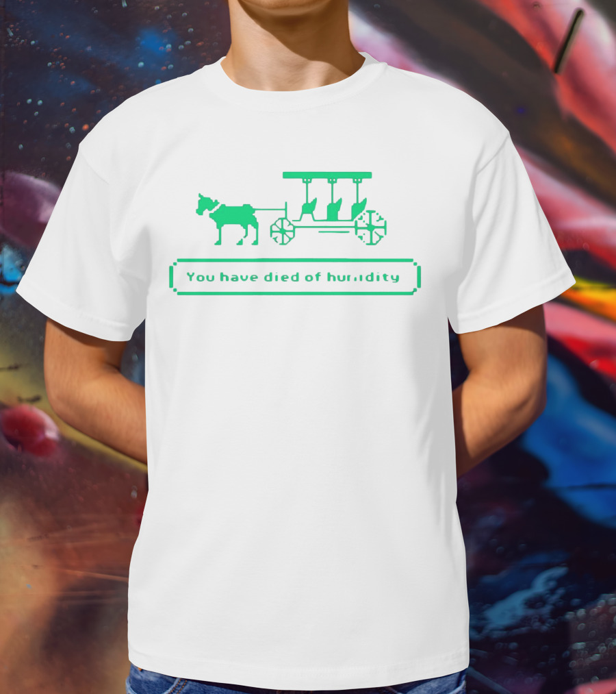 Louisiana Trail You Have Died Of Humidity Retro Wagon Image T-Shirt