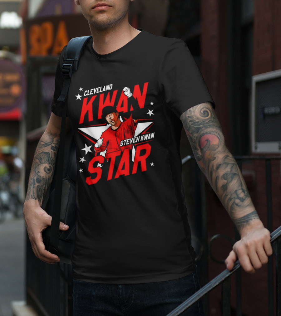 Cleveland Kwan Steven Kwan Star T-Shirt