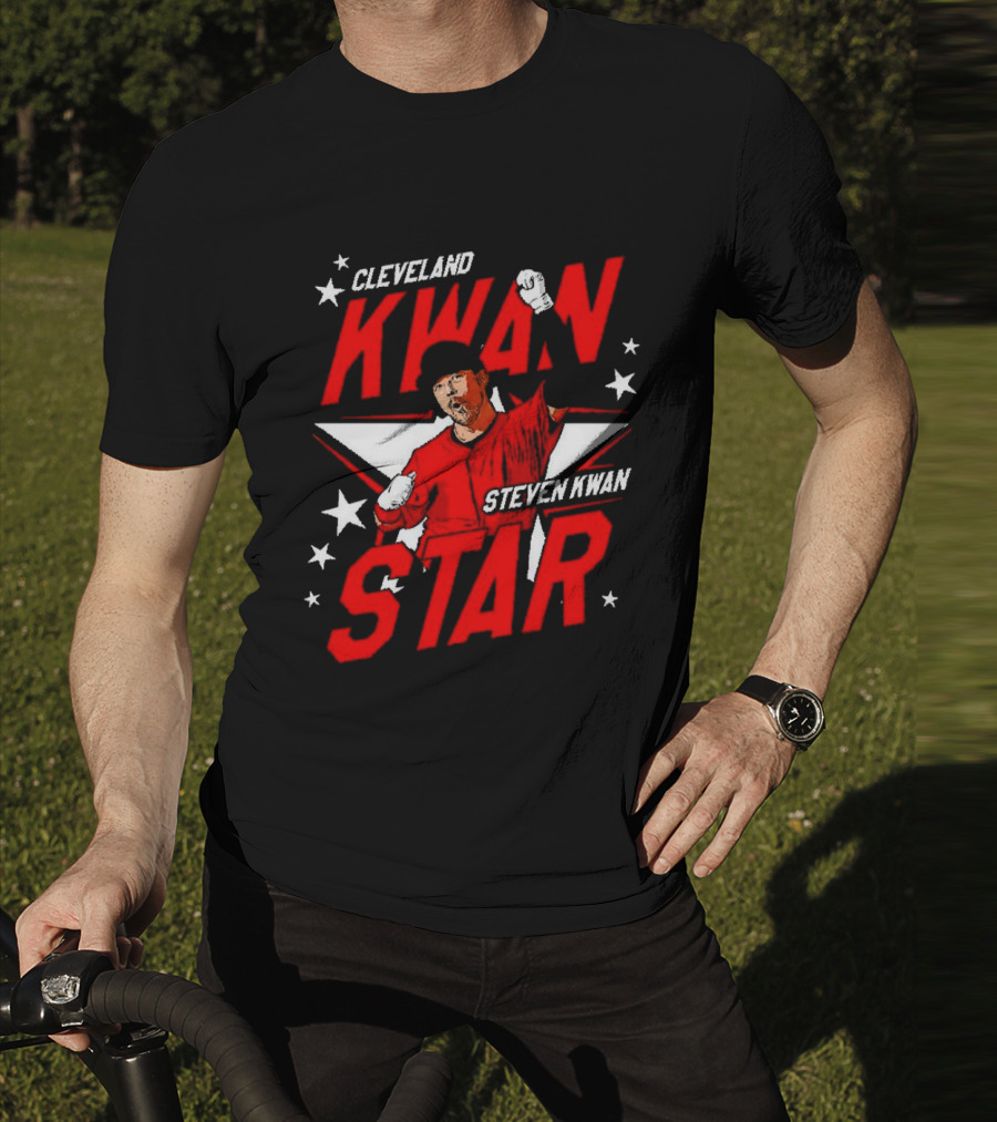 Cleveland Kwan Steven Kwan Star T-Shirt