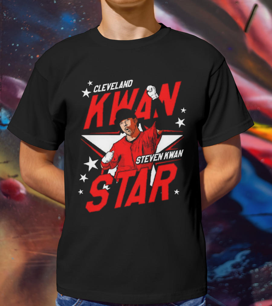Cleveland Kwan Steven Kwan Star T-Shirt