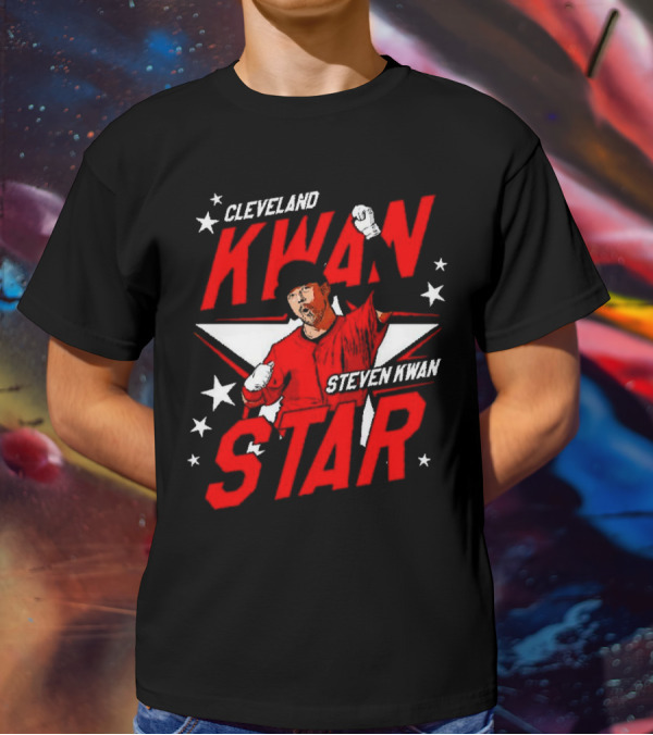Cleveland Kwan Steven Kwan Star T-Shirt