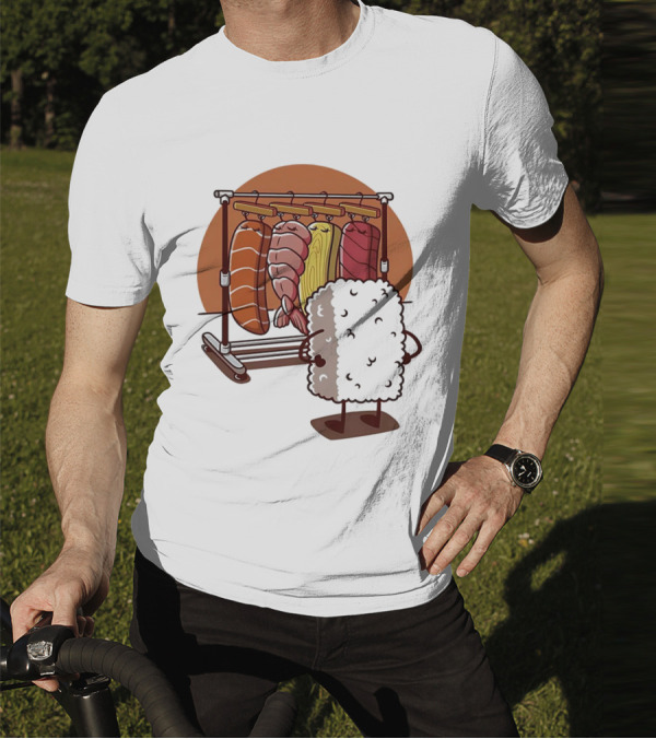 Sushi Wardrobe Nigiri Fashion Choices T-Shirt
