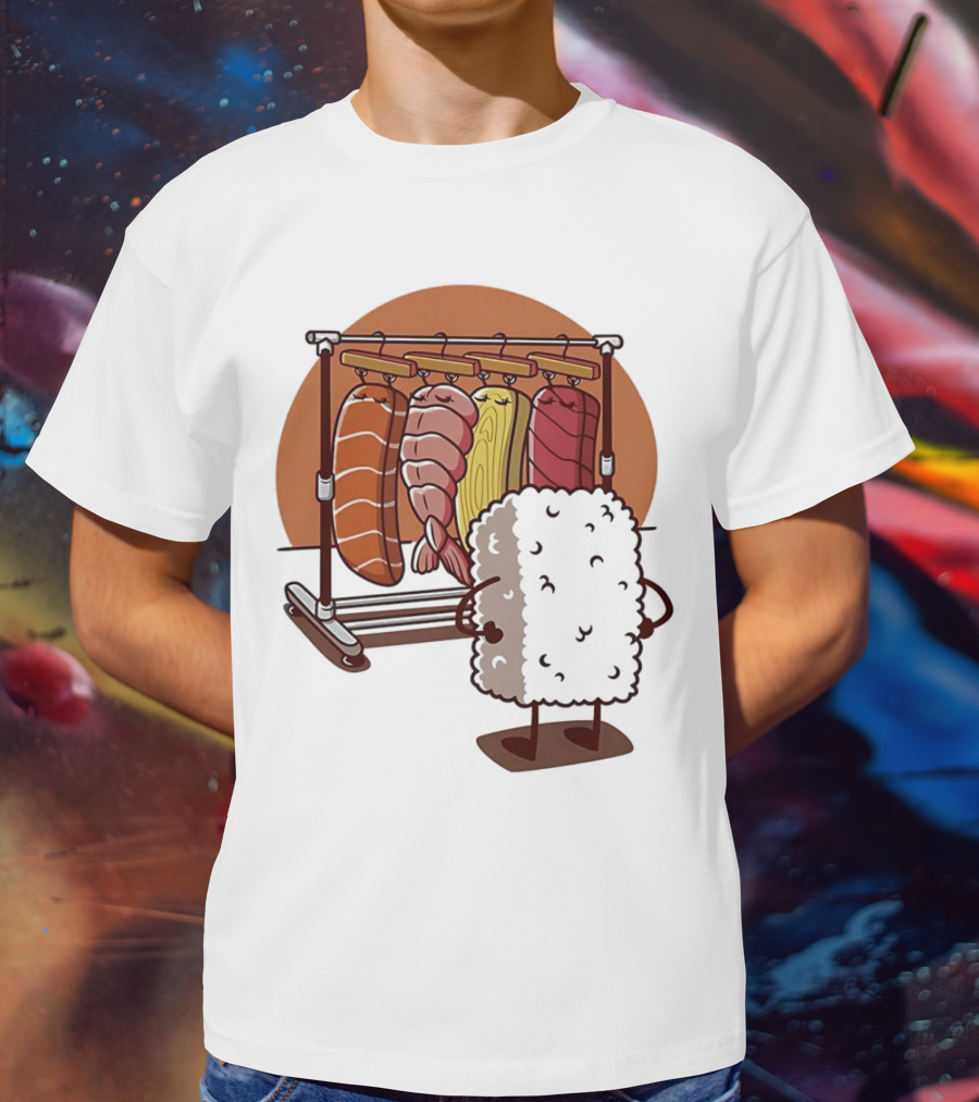 Sushi Wardrobe Nigiri Fashion Choices T-Shirt